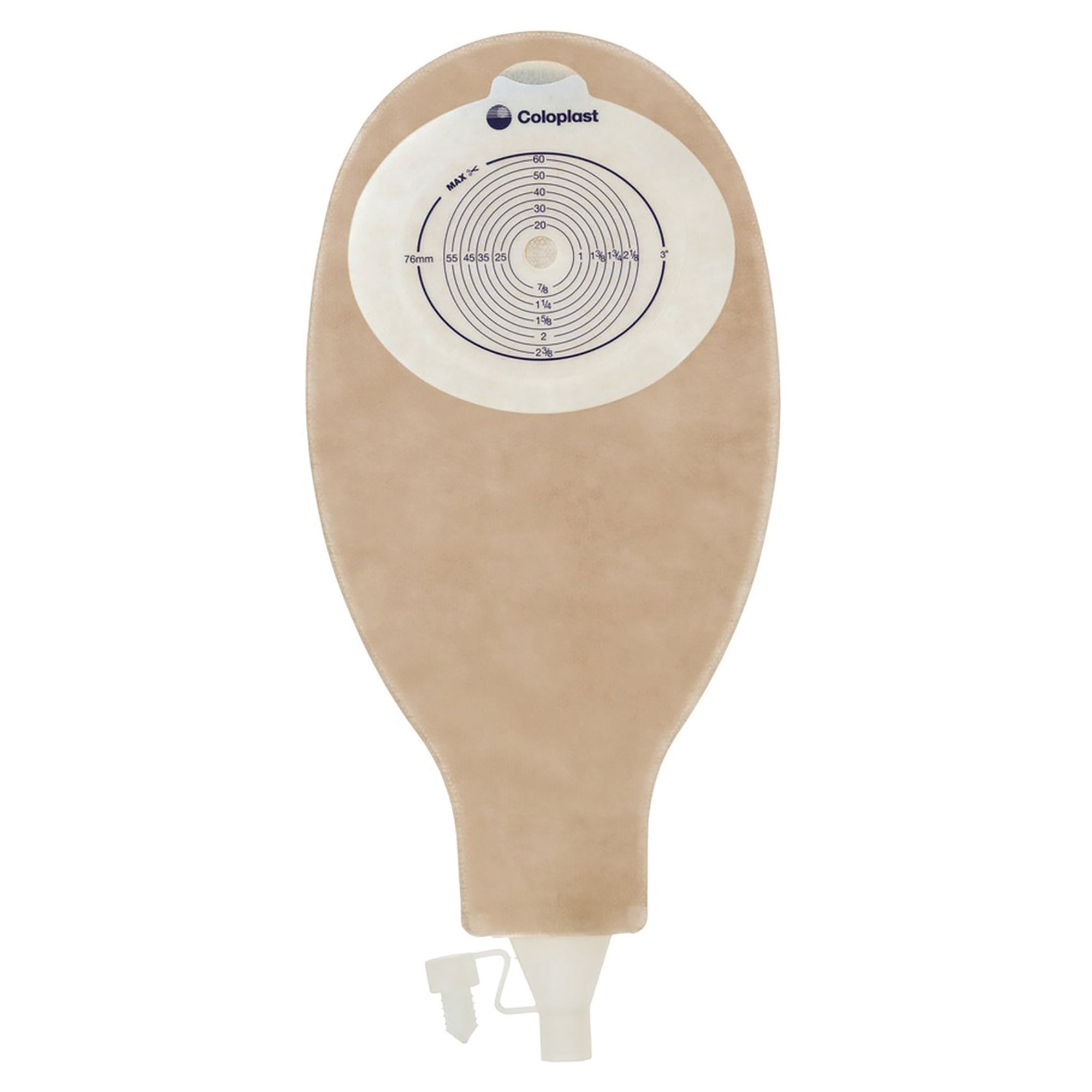 Coloplast SenSura Standard Wear Post-Op 1-Piece Opaque Ostomy Pouch, 10 – 76mm Stomas (5/BX) 