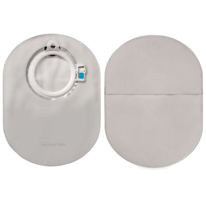 Coloplast SenSura Mio Click 2-Piece Opaque Ostomy Pouch, Blue Match (30/BX) 