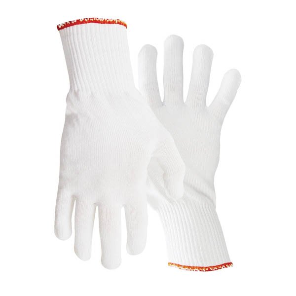 Cut Resistant Glove Liner M321 Scepter Full-Finger Polyester / Stainless Steel White Small (Box of 10 Pairs)