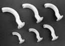 AIRWAY GUEDEL ORAL WHT 70MMDISP ST LF 10/BX 10BX/CS
