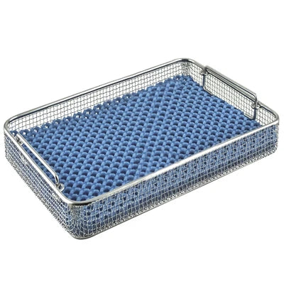 SklarLite Sterilization Container Wire Basket - Mid-Size, 16" x 10" x 2" - 10-4480 