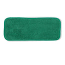 Wet Mop Pad Bound Edge Green Polyester / Polyamide Reusable (10/CS)