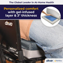 Drive DeVilbiss Healthcare Gel "E" Seat Cushion 