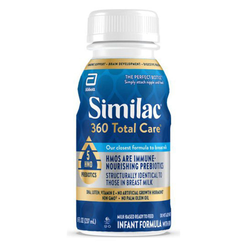 Infant Formula Similac 360 Total Care Unflavored 8 oz. Bottle Liquid (Case of 24)