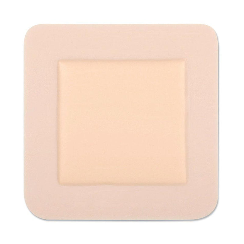Medline Foam Dressing Optifoam 4 X 4 Inch With Border Waterproof Backing Adhesive Square Sterile (MSC1044 / CS) 