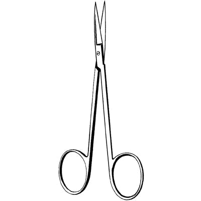 Merit Iris Scissors - 3-1/2", Straight, Sharp/Sharp - 98-103 
