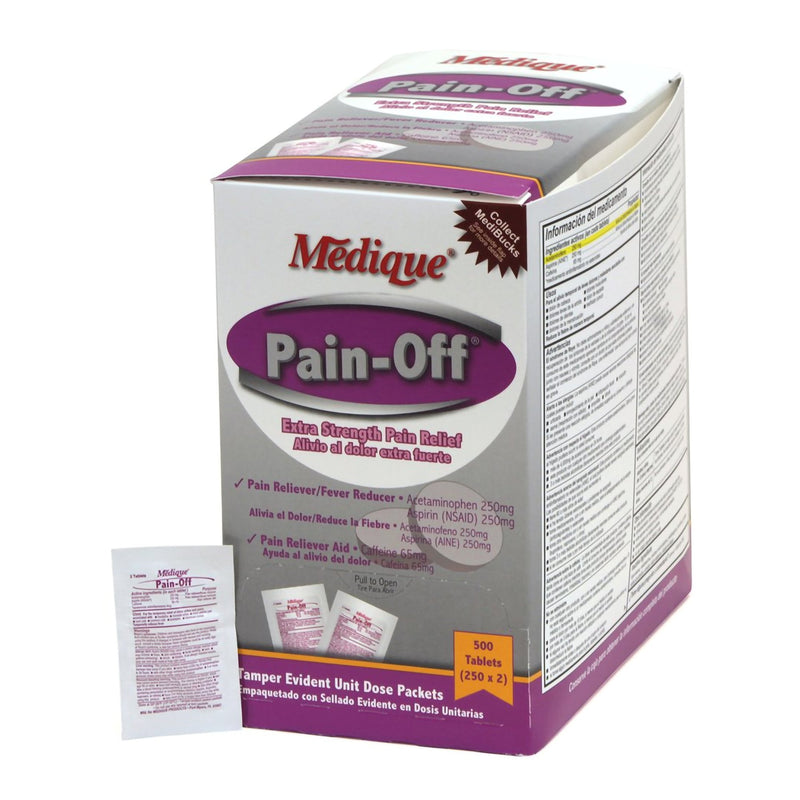 Pain-Off Acetaminophen / Aspirin / Caffeine Pain Relief (Box of 500)