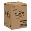 Bare Paper Cone Drinking Cup, 4-ounce Capacity (5000/CS) 