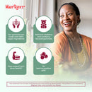 Multivitamin Supplement Mary Ruth's Organic Women's Vitamin A / C / D / E 450 mcg - 20 mg - 6 mcg - 7 mg Strength Gummie 60 Per Bottle Strawberry Flavor (Case of 6)