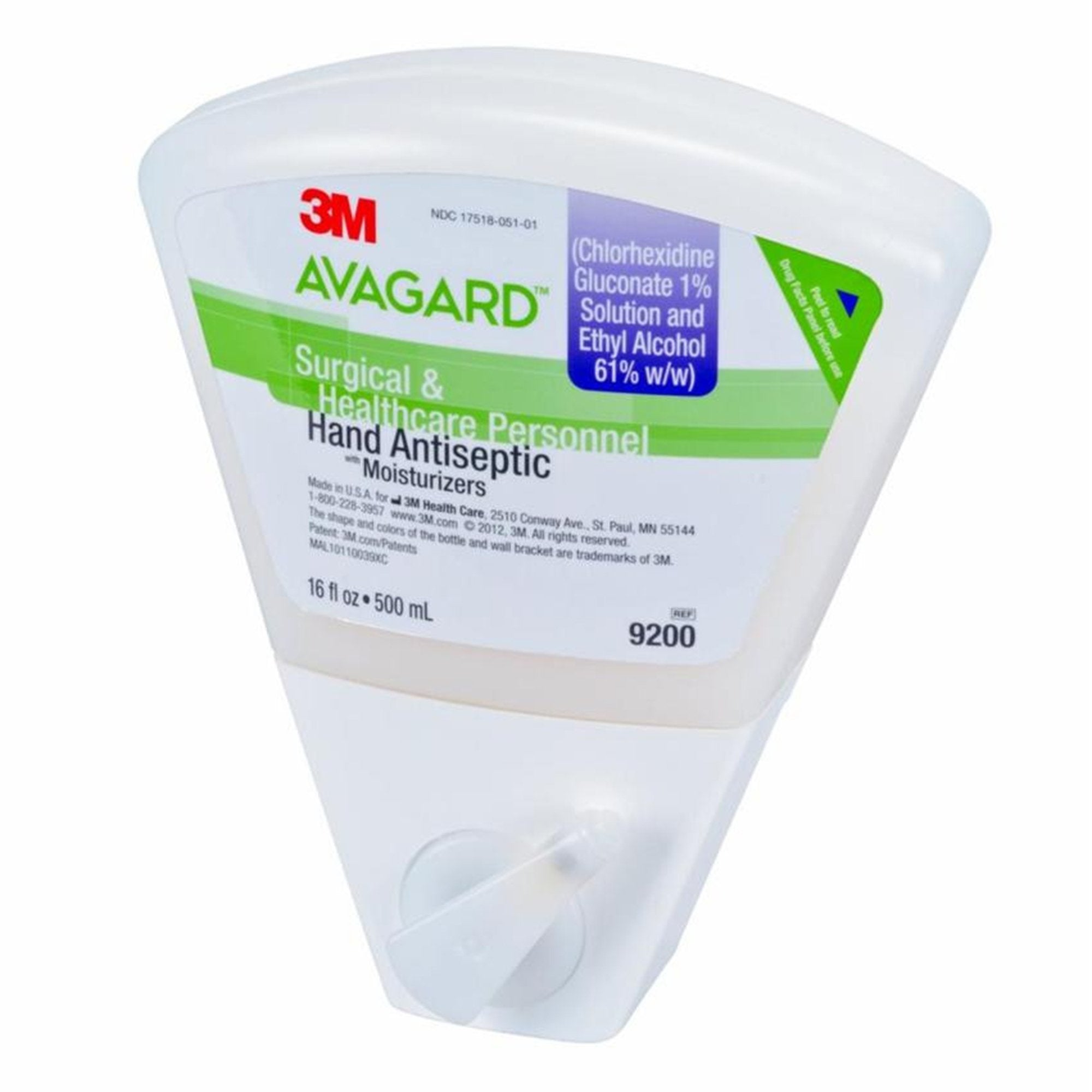 Solventum Corporation 3M Avagard Surgical Scrub Dispenser Refill Bottle (8/CS) 
