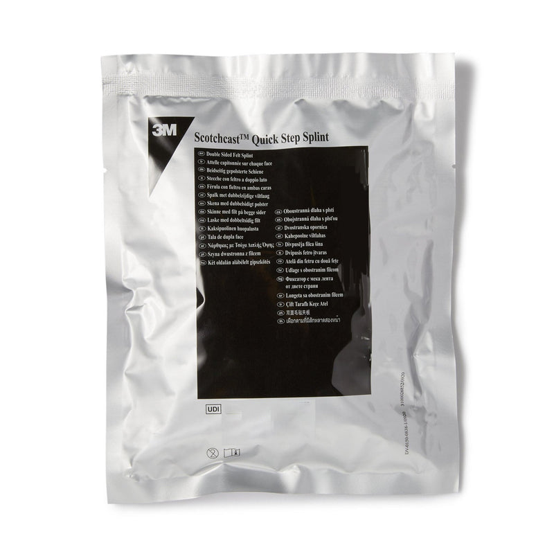 3M Scotchcast Quick Step Double Sided Felt Padded Splint, 4 x 30 Inch (Case of 10)