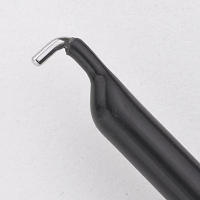 Sklartech 5000 Single Port L-Hook Electrode - Double Curve, Non-Ratchet Handle, Complete Unit 35cm, 5mm - 31-9409