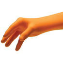Exam Glove NitriDerm Ultra Orange 2X-Large 80 per Box NonSterile Nitrile Standard Cuff Length Fully Textured Orange Chemo Tested / Fentanyl Tested (800/CS) 