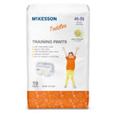 McKesson Toddler Training Pants, 4T to 5T for Children weighing 37+ lbs. (Case of 76)