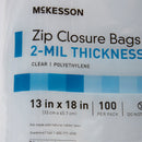 McKesson Zip Closure Bag, 13 x 18 Inch (Case of 1000)