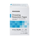McKesson Nonwoven Fabric Dressing Retention Tape, 4 Inch x 10 Yard (Case of 24)