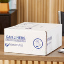 McKesson Extra Heavy Plus Duty Trash Bag, Clear, 45-gallon Capacity (Case of 100)