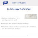 TrueCare Biomedix Sterile Isopropyl Alcohol Wipes (Case of 720)
