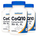 Nutricost Dietary Supplement nutricost COQ10 100 mg Strength Capsule 60 Per Bottle (12/CS) 