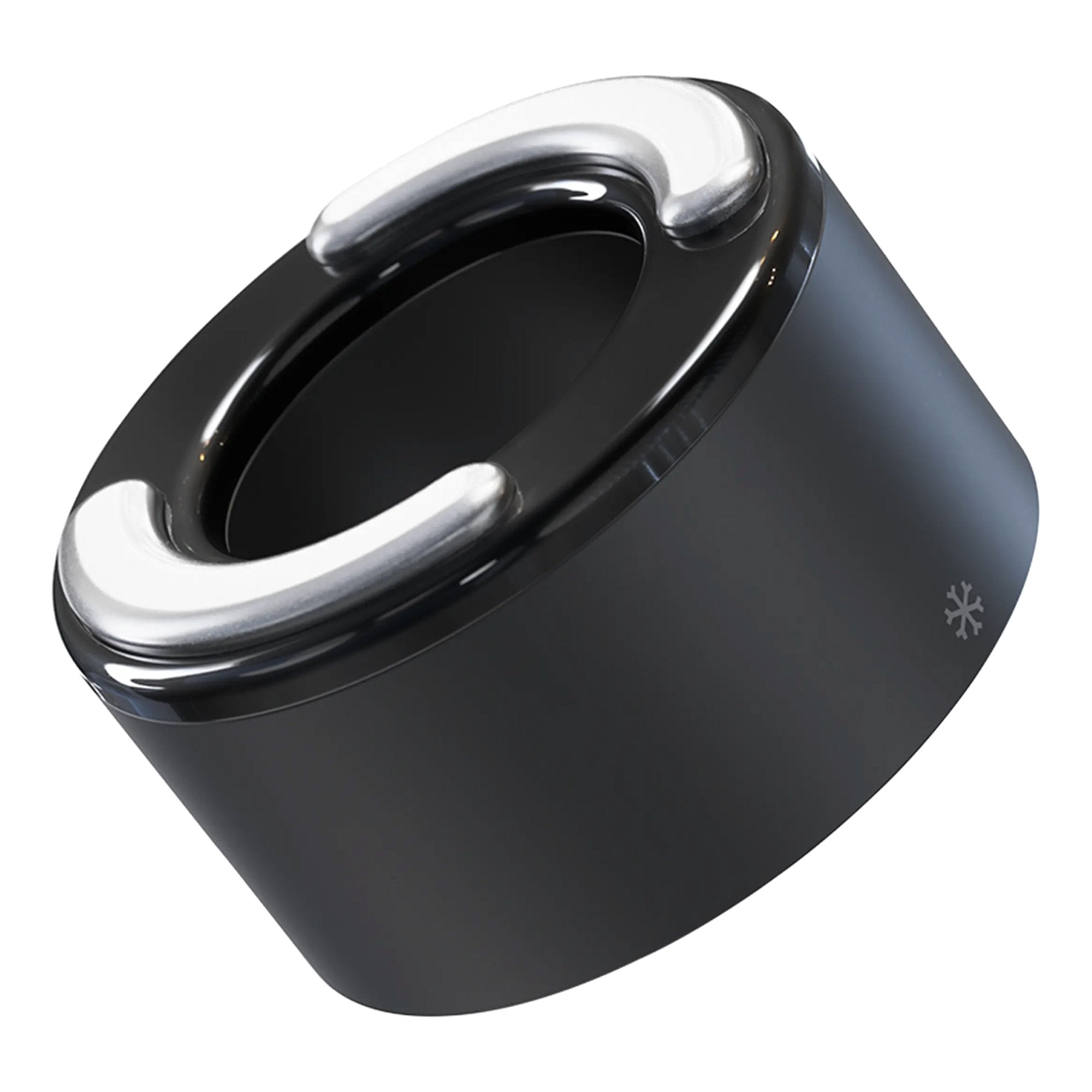 Therabody Inc TheraFace Hot and Cold Rings Facial Massage, Black 