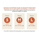 MedCline Reflux Relief System Bundle, S, Up to 5'4" 