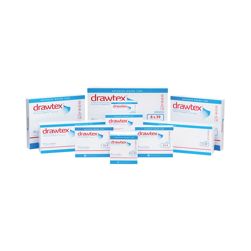 Drawtex Nonadherent Dressing, 4 x 39 Inch (Box of 5)