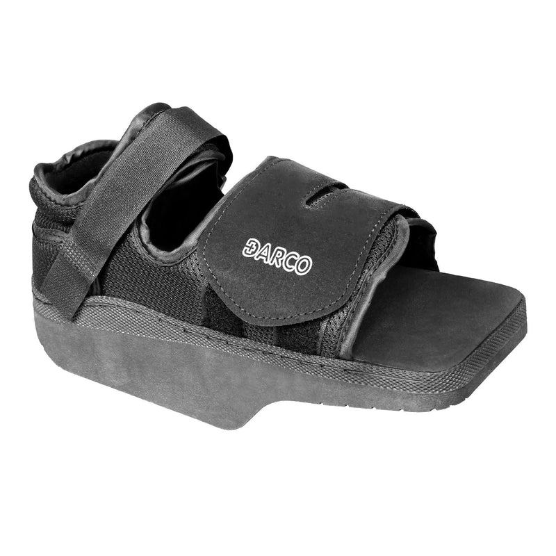 Darco OrthoWedge Post-Op Shoe, Men's, Extra Large, Black (Case of 36)