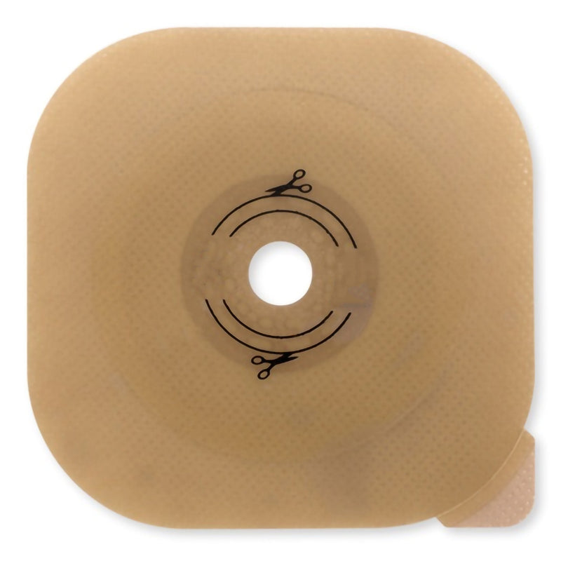 Hollister New Image Flat CeraPlus Skin Barrier, 70 mm Flange, Up to 57 mm Opening, Blue (5/BX) 