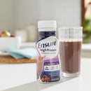Abbott Nutrition Ensure High Protein Therapeutic Nutrition, Chocolate, 8-ounce bottle (24/CS) 
