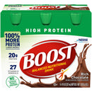 Boost High Protein Chocolate Complete Nutritional Drink, 8-ounce bottle (Case of 24)