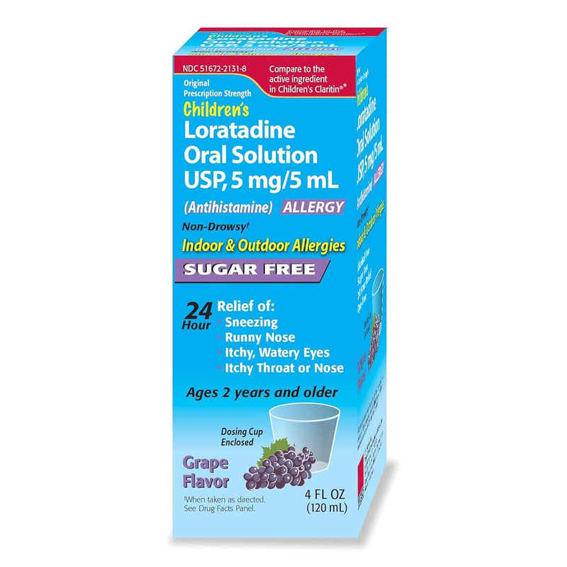 Allergy Relief 5 mg / 5 mL Strength Oral Solution 4 oz. (Each)