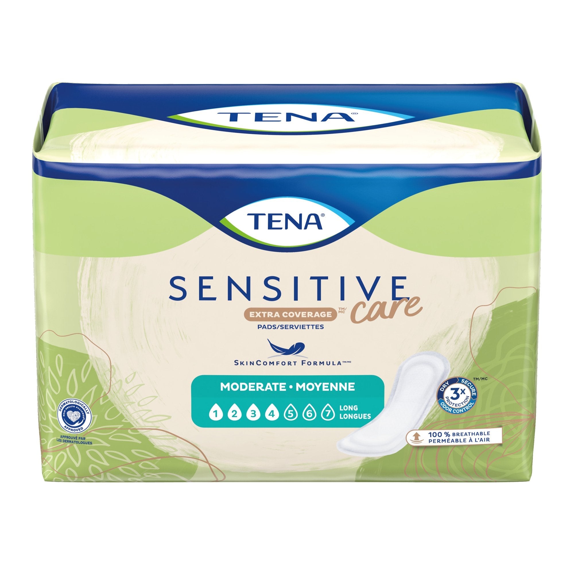 Essity HMS North America Inc Tena Intimates Moderate Long Bladder Control Pad, 12-Inch Length (180/CS) 