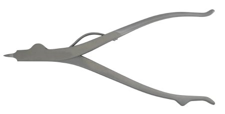 BR Surgical Cast Spreader, 3-prong with spring-action, 9" 