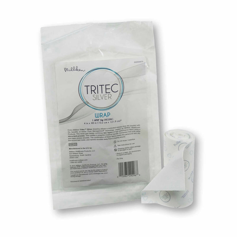 Silver Dressing Tritec Silver 4 X 48 Inch Roll Sterile (Case of 10)