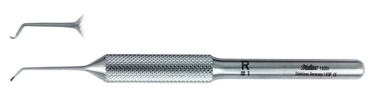 Phlebectomy Hook Miltex Ramelet 4 Inch Length German Stainless Steel NonSterile Reusable 