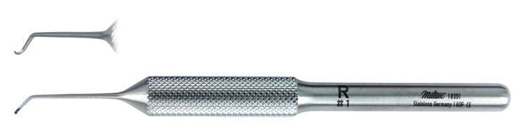 Phlebectomy Hook Miltex Ramelet 4 Inch Length German Stainless Steel NonSterile Reusable (Case)