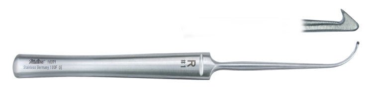 Phlebectomy Hook Miltex Oesch 6-1/2 Inch Length German Stainless Steel NonSterile Reusable (Case)