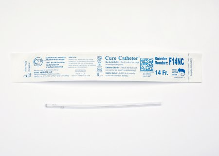 CATHETER FEMALE SNGL 6IN 14FRSTR TIP NO CON 30/BX 10BX/CS