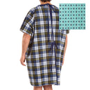 Patient Exam Gown TieBack One Size Fits Most Geometric Print Reusable (Each)