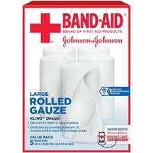 Band-Aid Sterile Conforming Bandage, 4 Inch x 3-3/5 Yard (Case of 60)