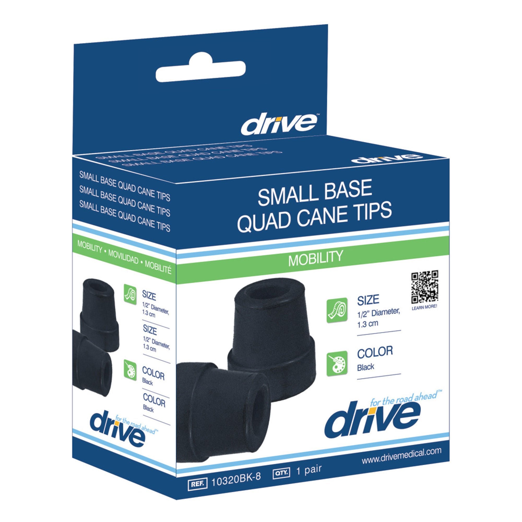 drive Quad Cane Tip (Box of 4)