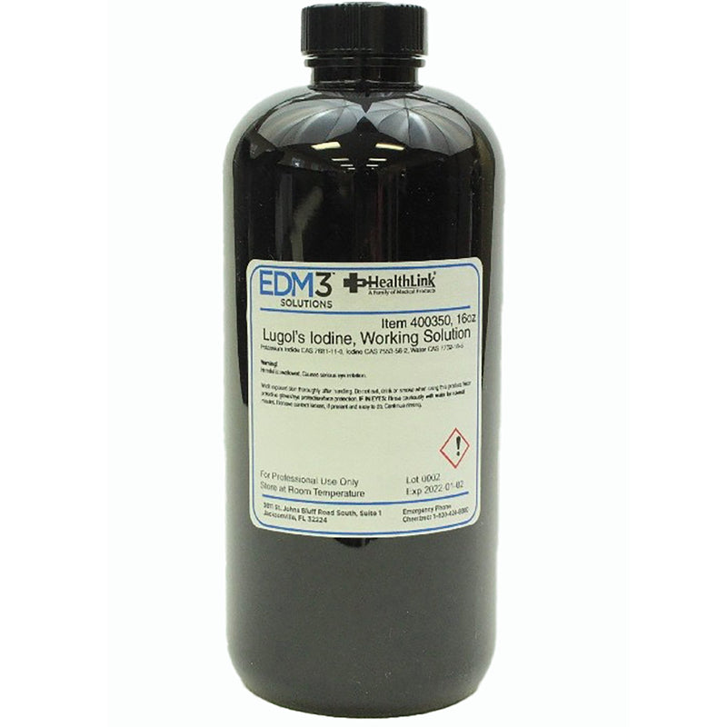 EDM 3 LLC EDM 3 Lugol's Iodine Stain 