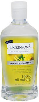 Dickinson's Original Witch Hazel Pore Perfecting Toner Fragrance Free, 16 ounces (Each)
