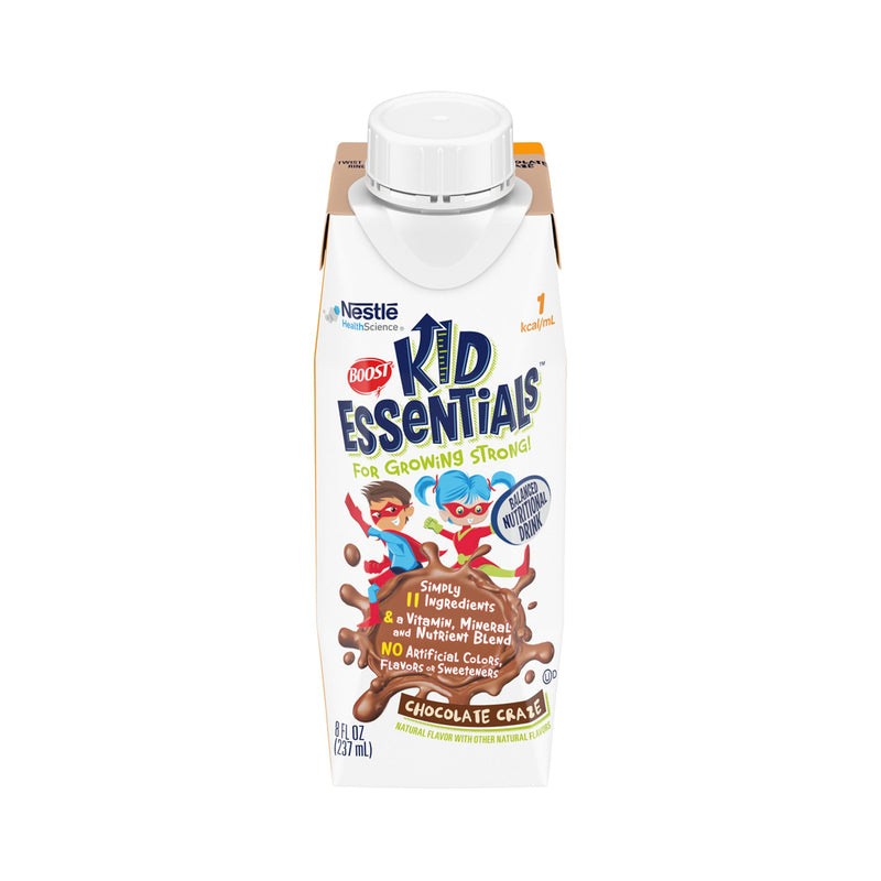 Boost Kid Essentials Balanced Nutritional Drink, Chocolate, 8-ounce Carton (Case of 24)