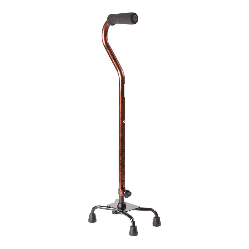 DMI Adjustable Quad Cane, Copper Swirl (Each)