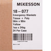 McKesson Rescue Blanket, 56 x 90 Inch (Case of 24)