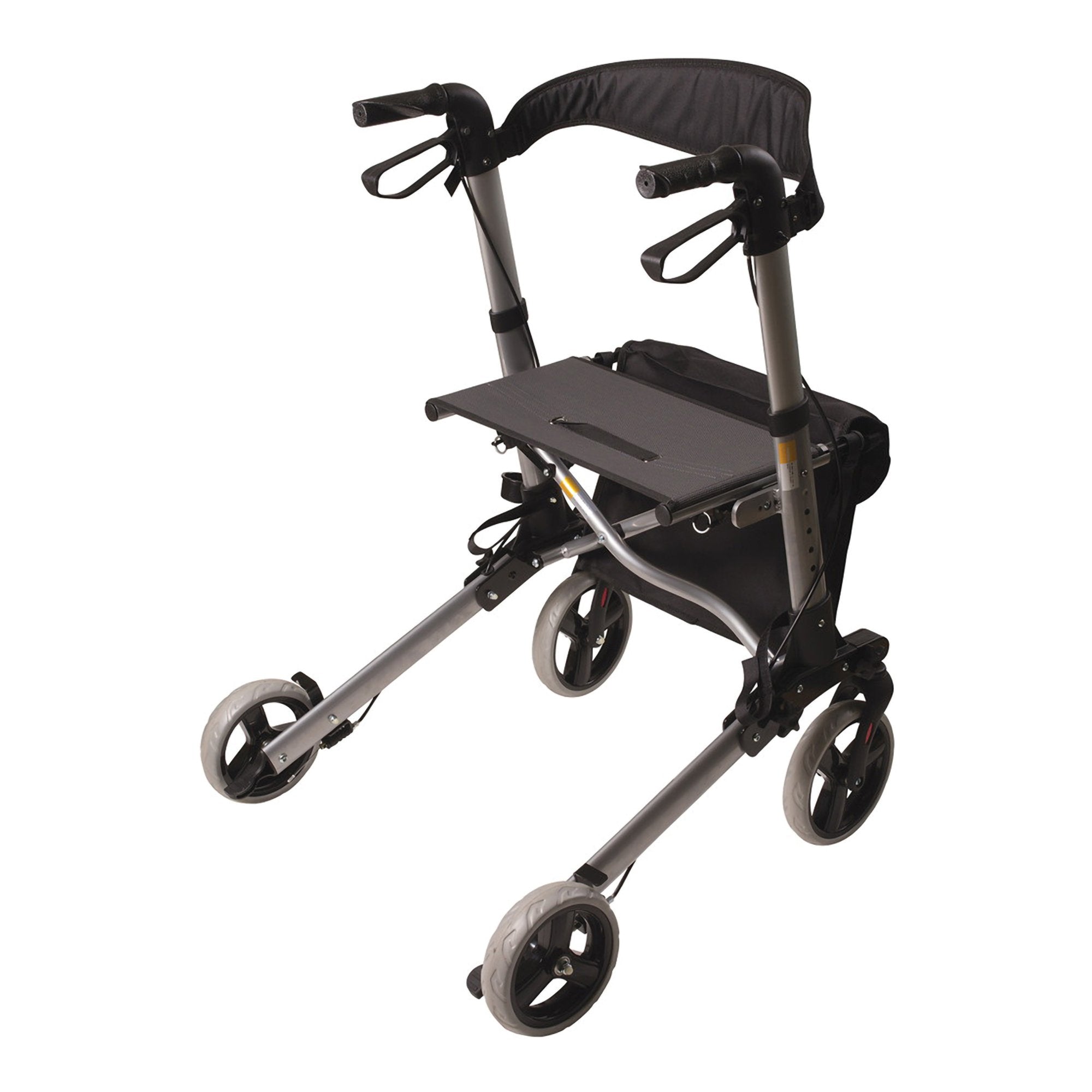 Mabis Healthcare HealthSmart Gateway Four-Wheel Rollator, 31 to 36 Inch Handle Height 