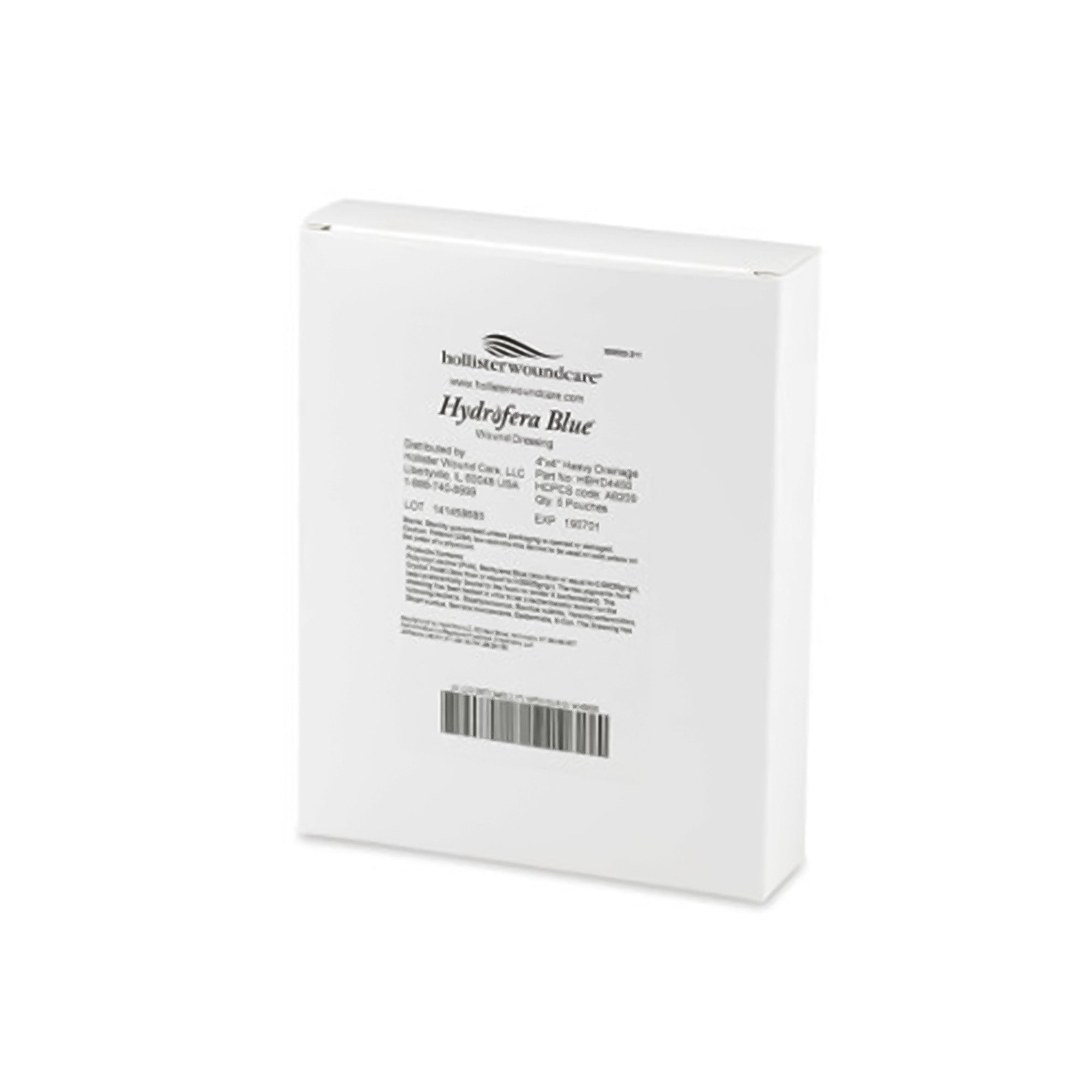 Antibacterial Foam Dressing Hydrofera BLUE Classic Heavy Drainage 4 X 4 Inch Without Border Without Film Backing Nonadhesive Square Sterile 