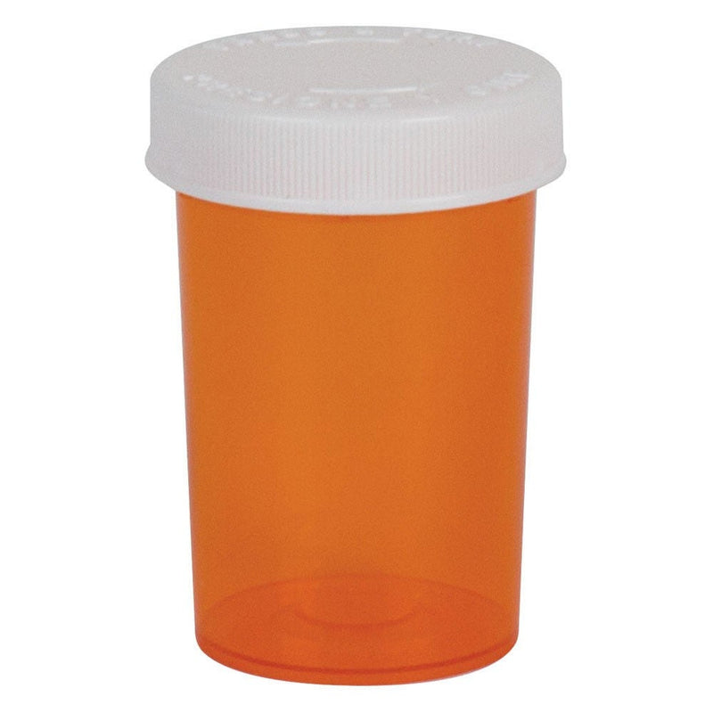 Ezy Dose Push & Turn Prescription Vial, 20 Dram Capacity (Case of 180)