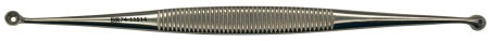 BR Surgical UNNA Comedone Extractor, double-round ends, 5½" 